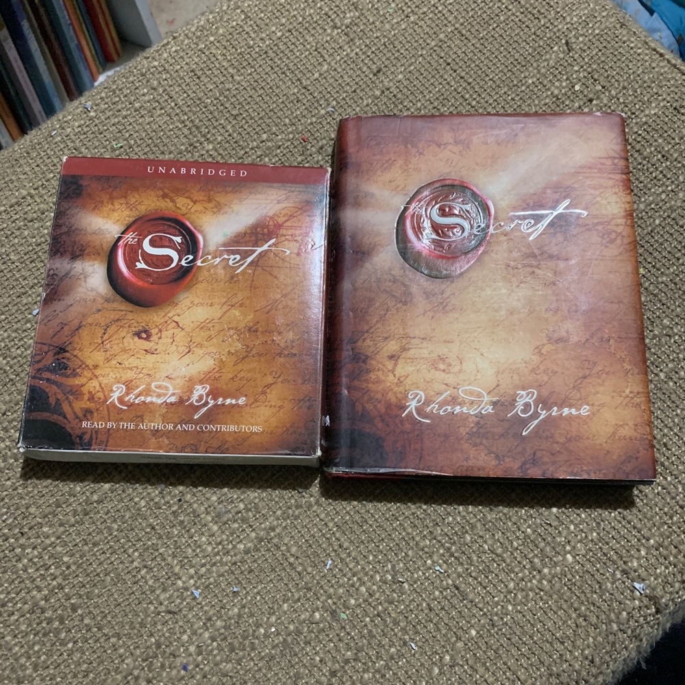 Lot 2 The Secret book & Audiobook Rhonda Byrne